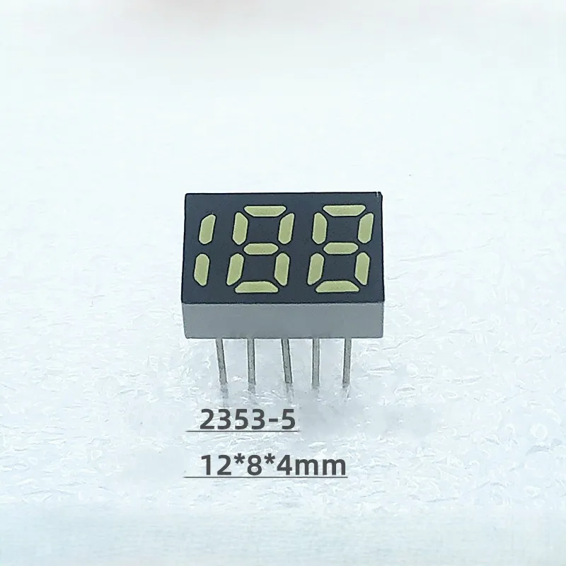 5pcs 2353 White Digital Tube LED Display12*8*4MM