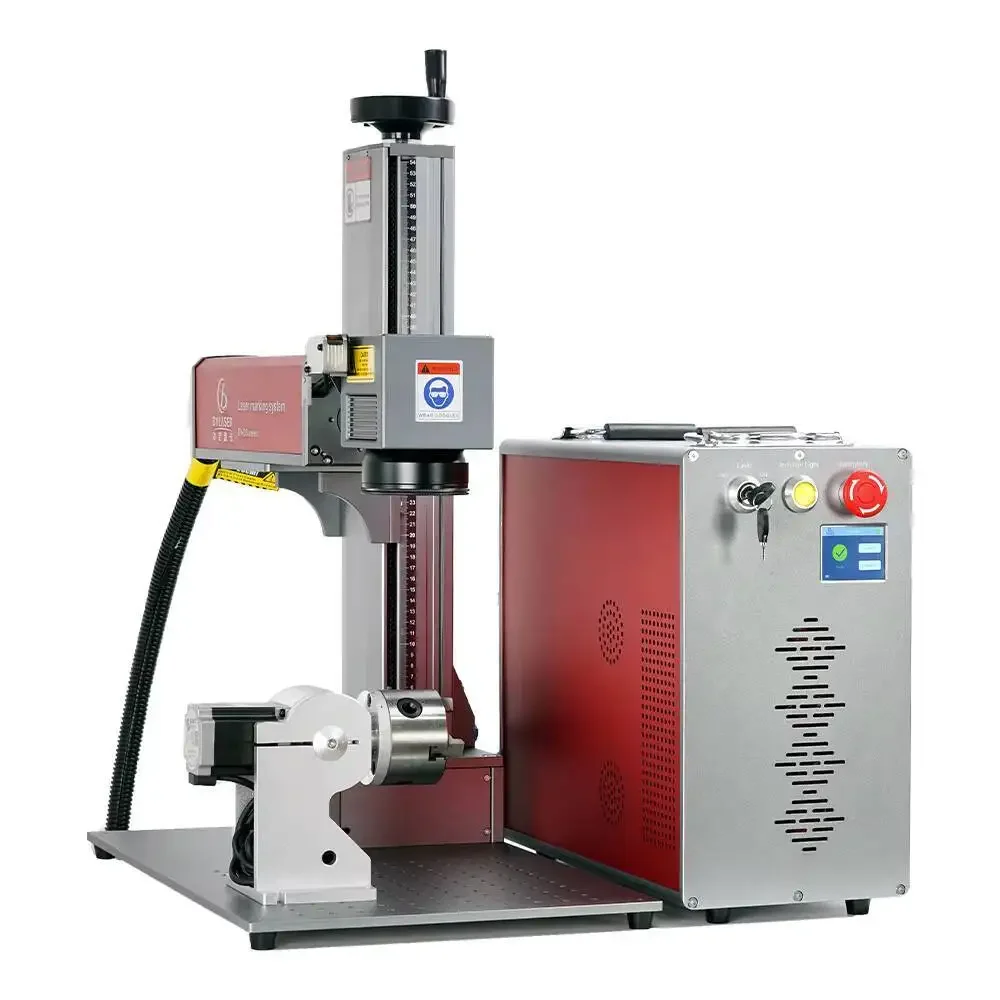 

JPT Mopa M7 60W 100W Stainless Steel Color Marking 3D Metal Plate Deep Engraving Fiber Laser Hine