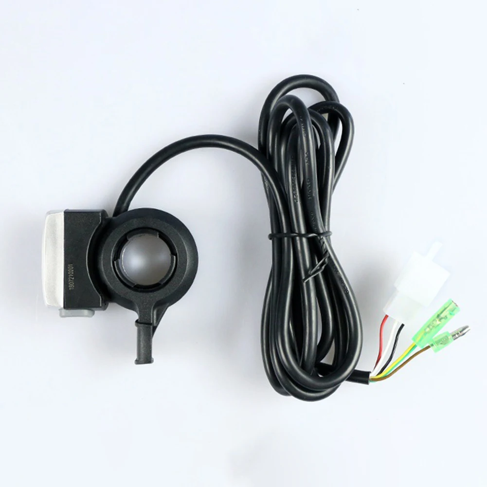 Install Battery Level Display Plastic Product Name DX Thumb Throttle Suitable For Electric Bicycles Wire E Bike