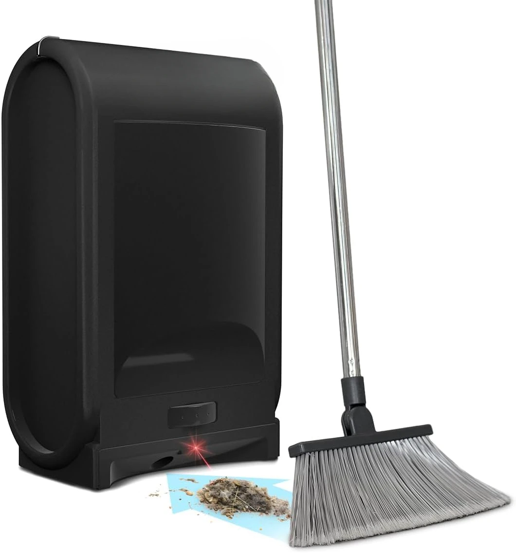 Pro Touchless Vacuum Automatic Dustpan - Ultra Fast & Powerful - Great for Sweeping Salon Pet Hair Food Dirt Kitchen s