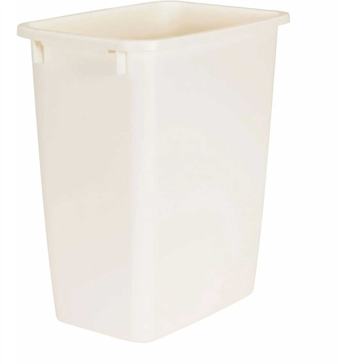 

21 Quart Rectangular Plastic Wastebasket for Bathroom Office Kitchen, Large Capacity Trash Can with Reinforced Rim