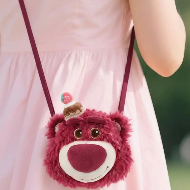 Nuevo y Original Bolso Bandolera de Peluche de Winnie the Pooh de Disney, Monedero de Dibujos Animados, Porta Tarjetas, Portátil, para Niñas, Regalo de Cumpleaños, en Stock