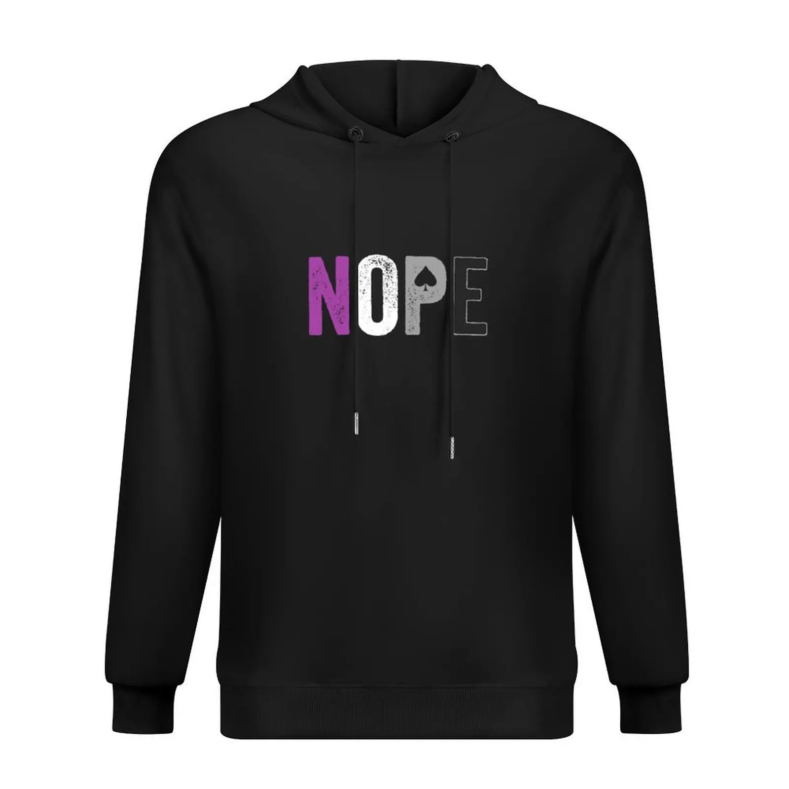 

NOPE Asexual Pride Shirt - Asexuality ACE Flag Ally Gift Hoodie men clothing mens clothes new hoodies and sweatshirts