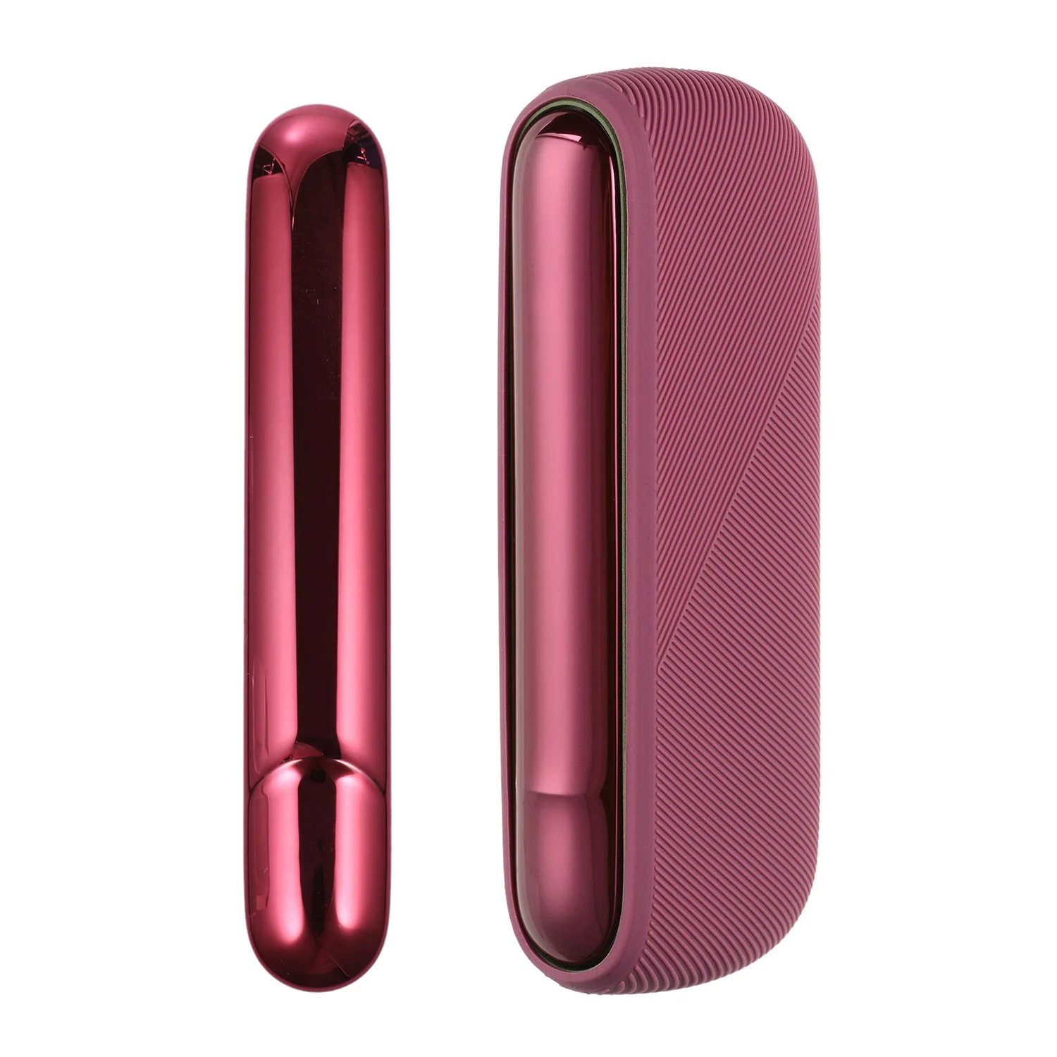 High Quality Twill Silicone Case With Door Cover For IQOS Iluma Full Protection Case Side Cover Iluma Smoking Accessories