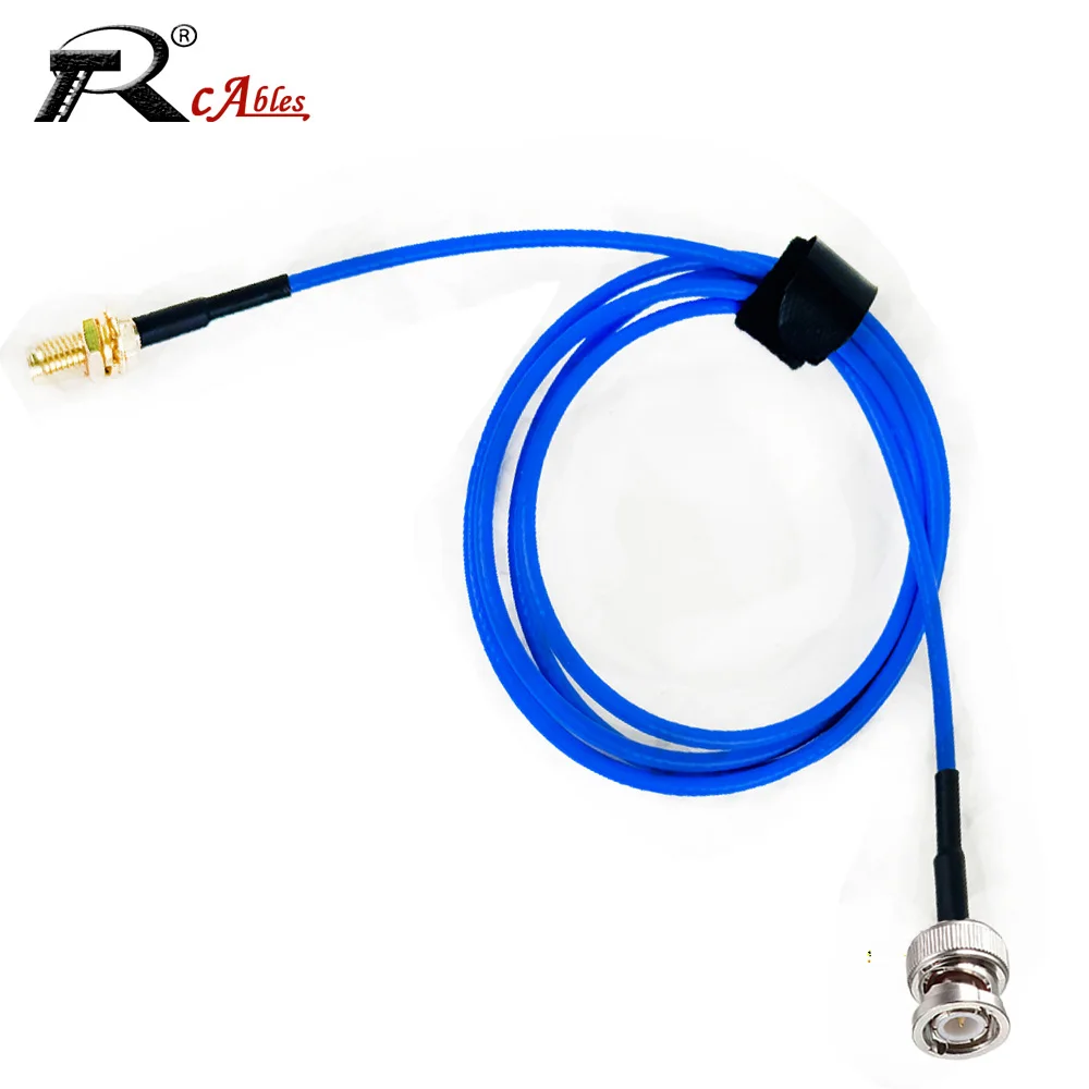 1PC SMA to MMCX RF Coaxial RG405 Cable SMA Female to MMCX Male Straight/ Right Angle 90° Plug High Frequency RG-405 086 Jumper