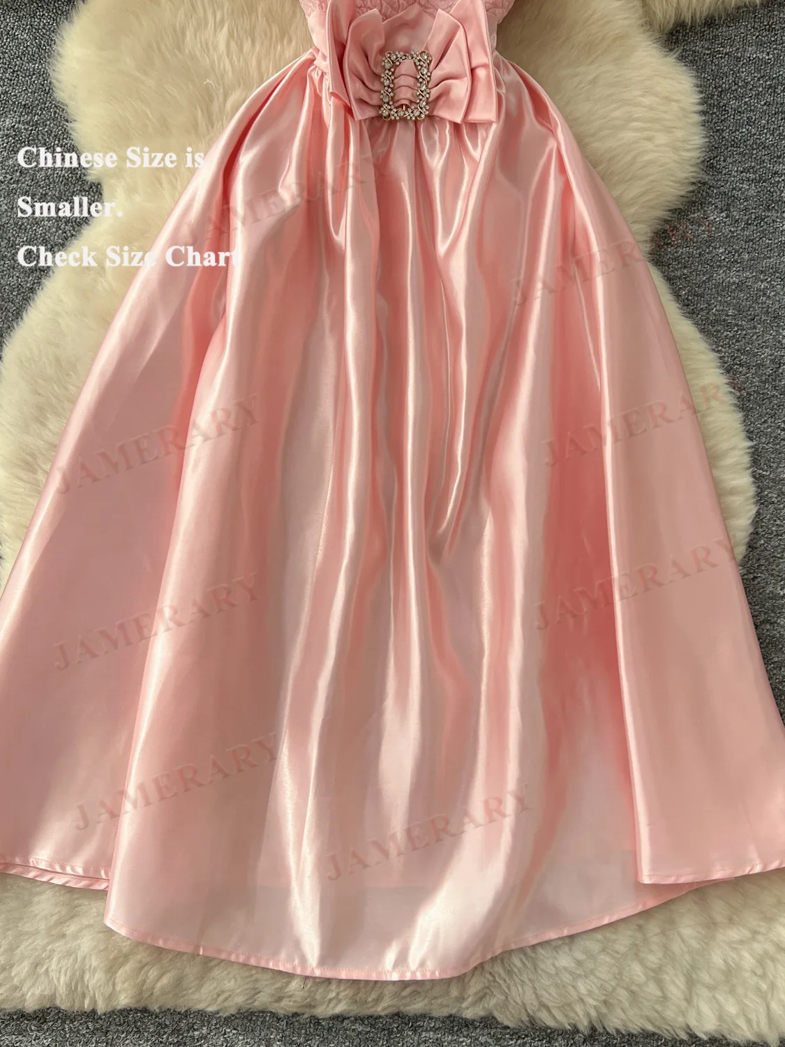 Herfst Elegant Mouwloos Vest Midi Lange Jurken Vrouwen Grote Boog Diamant Mode Zomerjurk