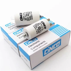 CBB60 Starting Capacitor 12uF~35uF Motor Capacitor 50 / 60Hz 450VAC with M8 screw for electric motor/washing machine