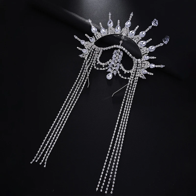 queen-tassel-hairband-crown-headband-women-bride-accessories-baroque-sun-goddess-crown-performance-rhinestone-hair-chain