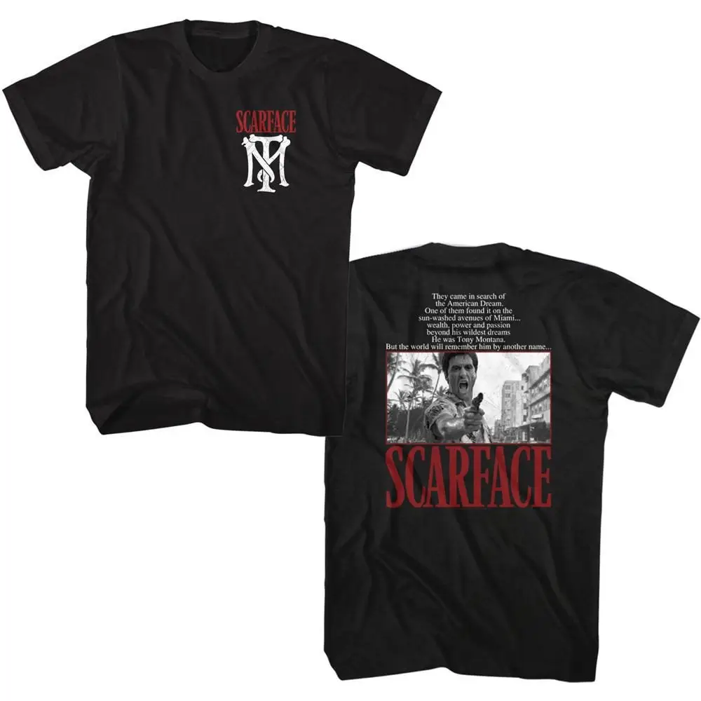 Scarface Other Name Black Adult T Shirt