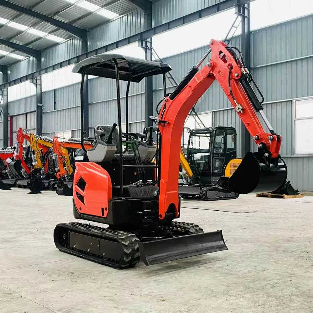 Micro escavatore per macchine per escavatori Kubota all'ingrosso spot Mini escavatore da 0,8 tonnellate
