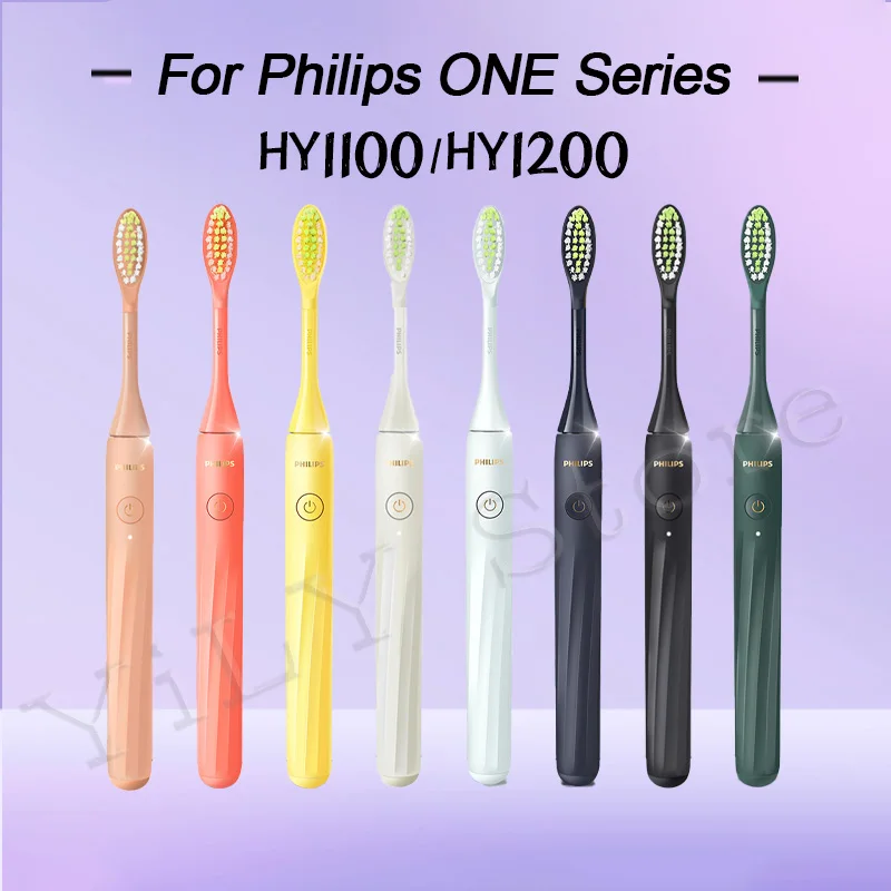 Replacement Toothbrush Heads for One Series HY1100/HX1200 Electric Brush Heads BH1022/1000 Series Vacuum Nozzle With Caps Gift