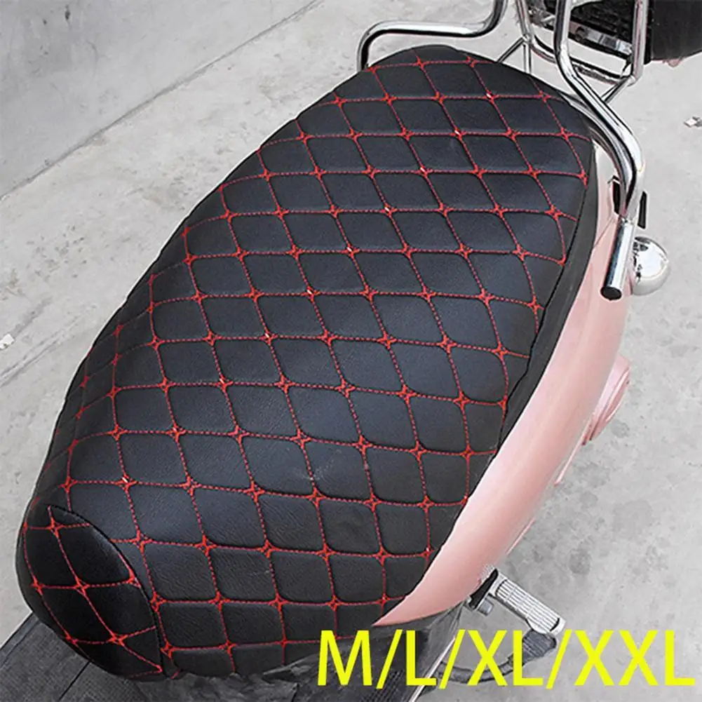 스쿠터용 시트 패드 커버, 간편한 청소, 편안한 인조 가죽 시트 패드 커버, 방진, 고인성 시트 쿠션 커버