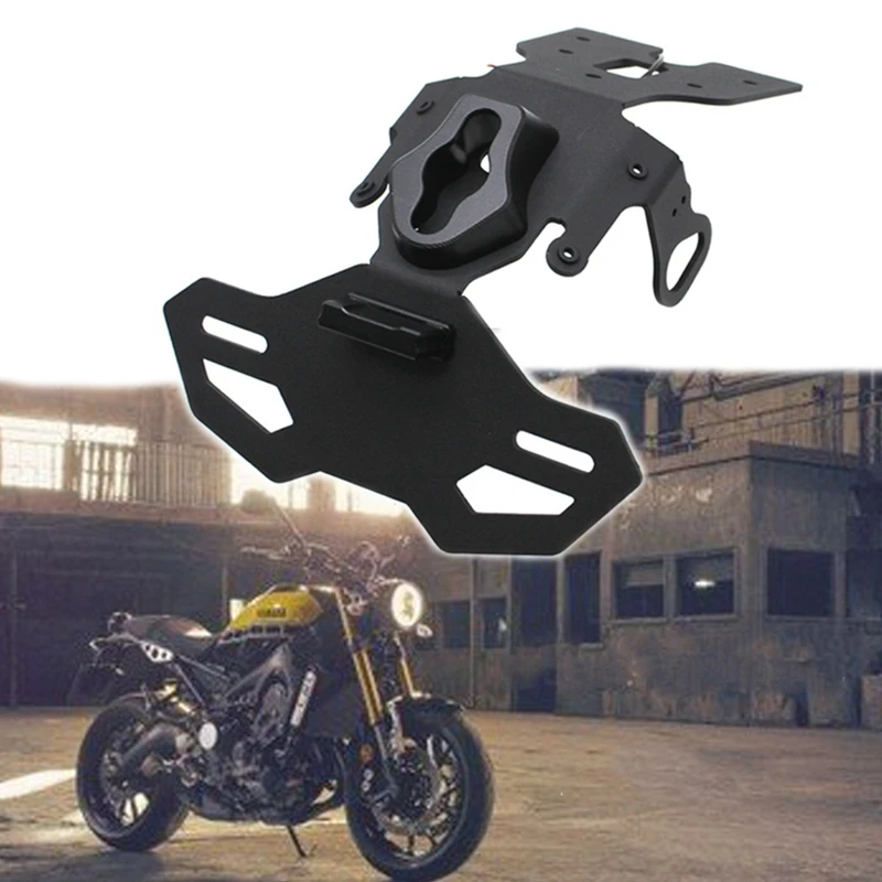 NEW-Motorcycle License Plate Holder Tail Tidy Mount Bracket Rear Fender Eliminator For Yamaha XSR900 XSR 900 2015-2021