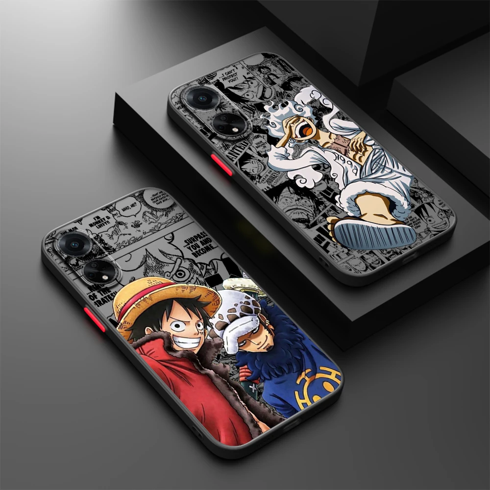 

Luxury Art One P-Piece Cute Frosted Translucent For OPPO X5 X3 A54S A5 A94 A16 A53S A57 A74 A72 A96 A98 A78 5G Soft Phone Case
