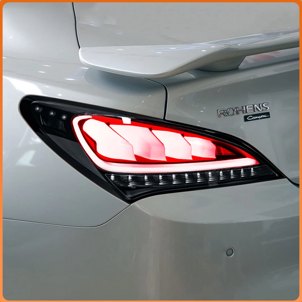 

LED Car Taillights Assembly for Hyundai Genesis Coupe 2009-2013 Plug And Play Auto Rear Back Lamps Streamer Turn Signal Upgrade