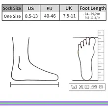 Men's casual cotton socks with diamond pattern #2