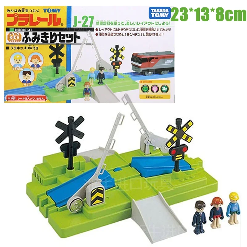 TAKARA TOMY Tomica Plarail DIY JR Series Railway Track Accessories Designs Model Creative Collage Toys Gift for Children Boys