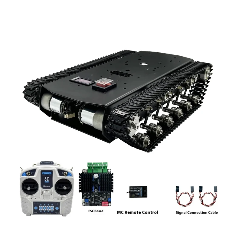 TS700 All-metal Tracked Chassis Robotics Open Source Development Platform Remote Control