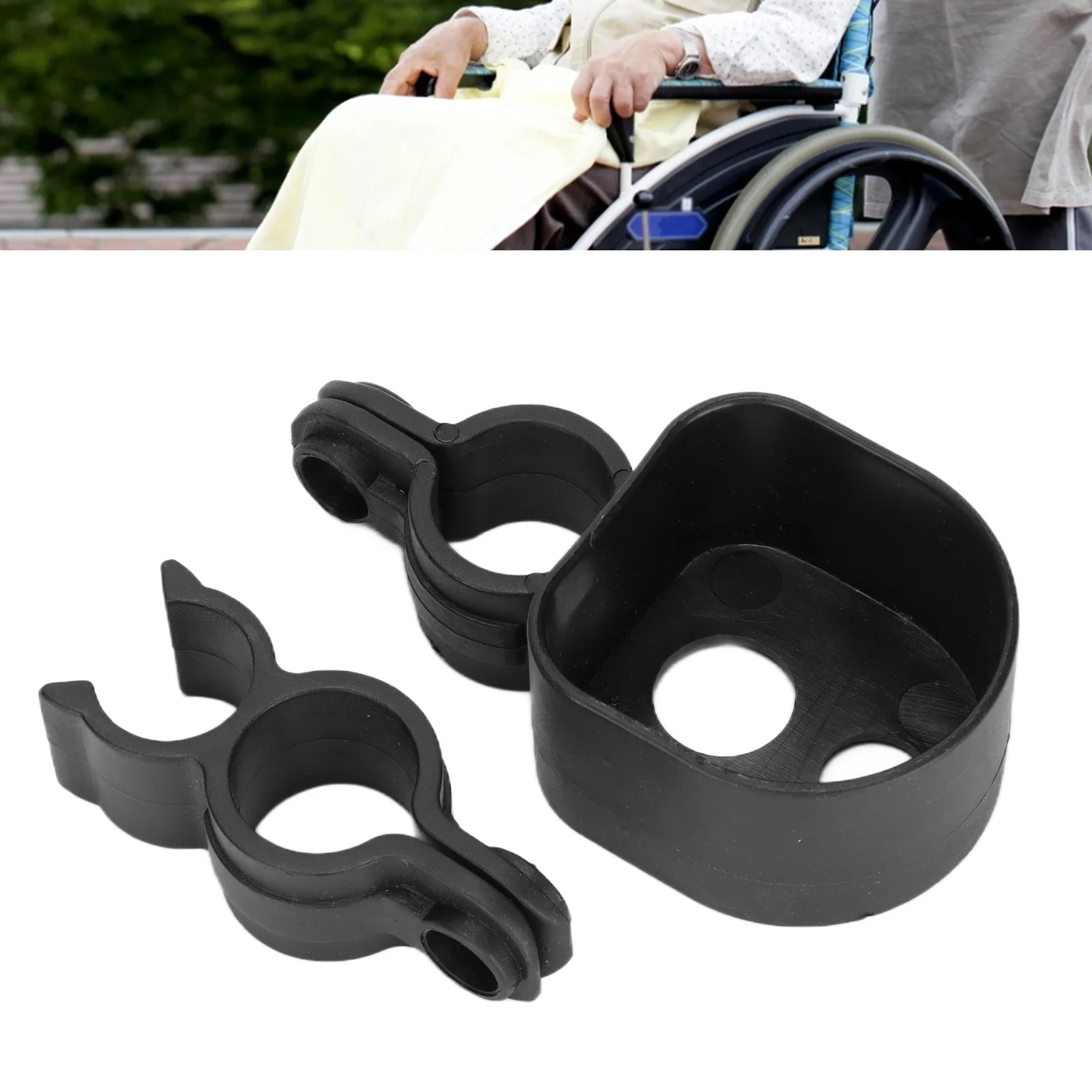 Walking Stick Holder for Wheelchair Walking Stick Rack for Wheelchair Cane Holder for Wheelchairs Electric Scooters