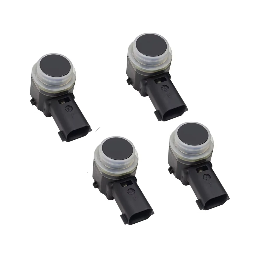 4PCS PDC Parking Aid Sensor Black For Ford Edge Explorer Taurus 2.0L 3.5L Expedition 5.4L Focus 2.0L Fusion 2.5L 8A53-15K859-ABW