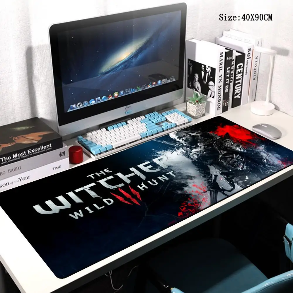 Custom Mouse Pad The Witchers Gaming Accessories Anime Xxl Mousepad Large Desk Office Mats 3d Mause Computer Mat Nonslip Carpet