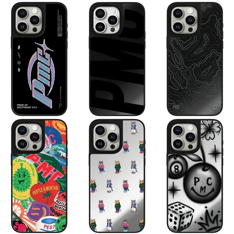 

Magnetic Mirror Surface Cartoon Bomb Dice iPhone 11 12 13 15 14 16 Pro Max Protective Case, Fits iPhone 16 Pro Max