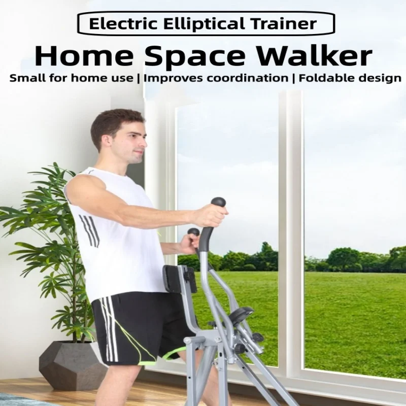 

Indoor Foldable Space Walking Machine Pedal Machine Beautiful Leg Machine Front and Back Swing Trainer Indoor Cardio Workout