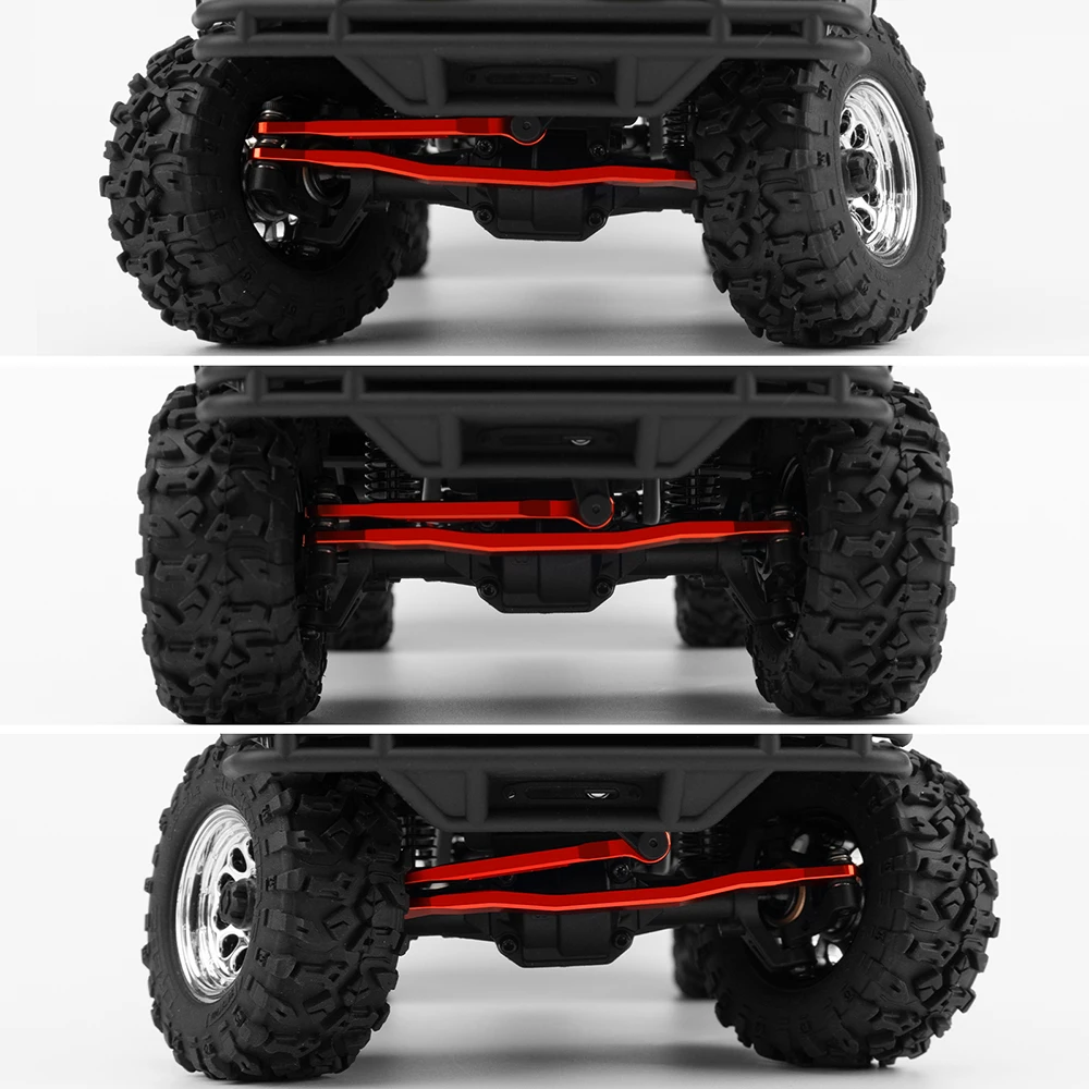 YEAHRUN Collegamenti del telaio in lega di alluminio Collegamento dello sterzo per parti di aggiornamento HPI Venture HILUX 1/18