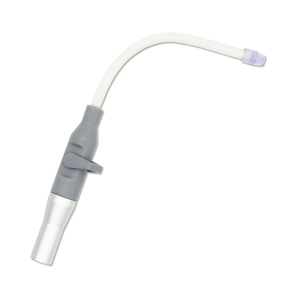 Dental Unit Accessories Strong And Weak Suction Handle Aluminum Alloy Suction Saliva Strong And Weak Conversion Head