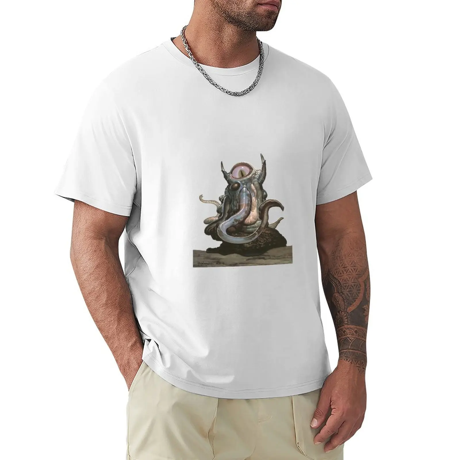 

Sloarch T-Shirt boys animal print hippie clothes men clothing