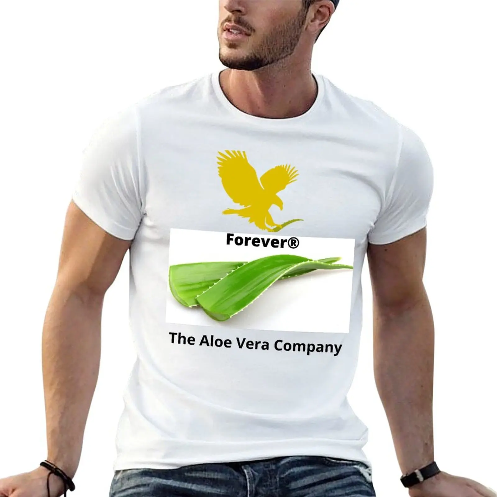 Forever Living Aloe Vera T-Shirt Plus Size Comfort Fit Tee