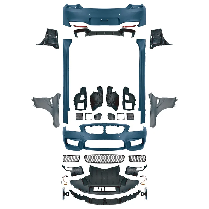 

Подходит для BMW 6-й серии Surround F06F12F13, сменная передняя планка M6, задняя планка, боковая балка, комплект объемного звучания с четырьмя выходами и горлом