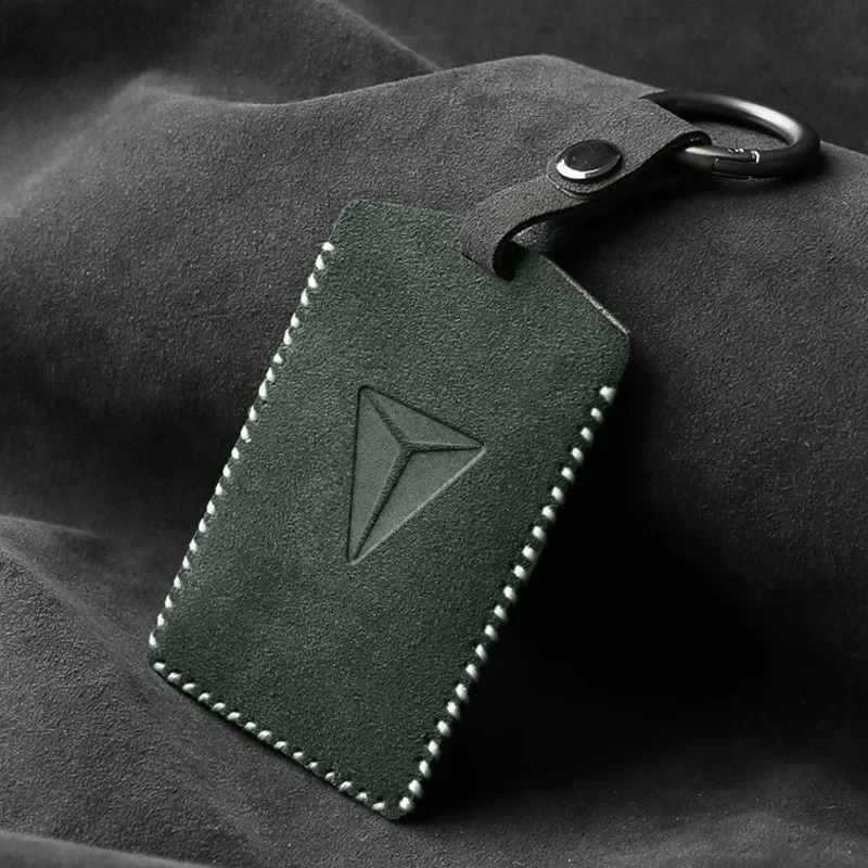 

Suede Car Key Case Cover Fob Shell for Changan Deepal