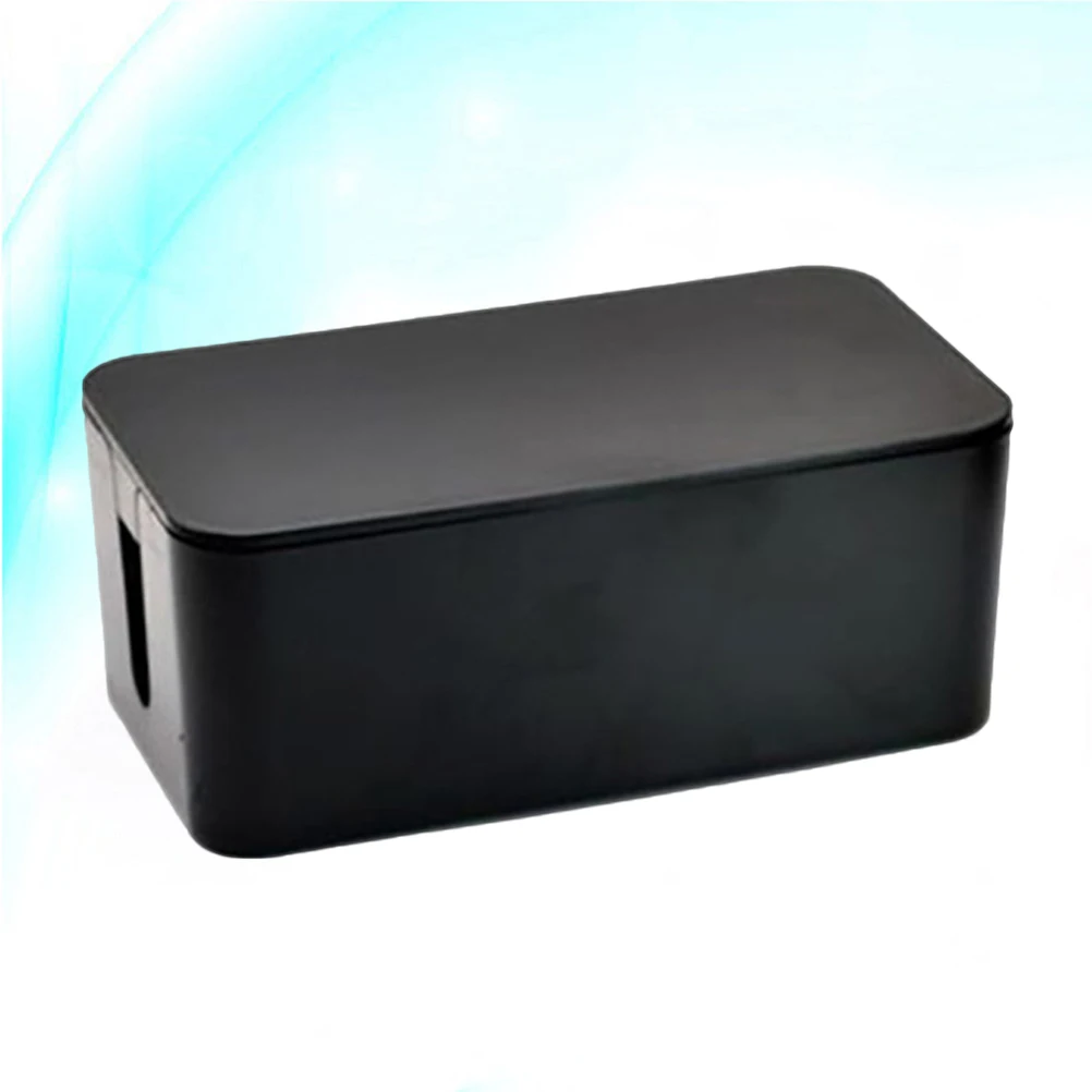 

Wire Organizer Power Cord Storage Box Bin Efficient Management Travel Jewelry Bedside Cable Kit