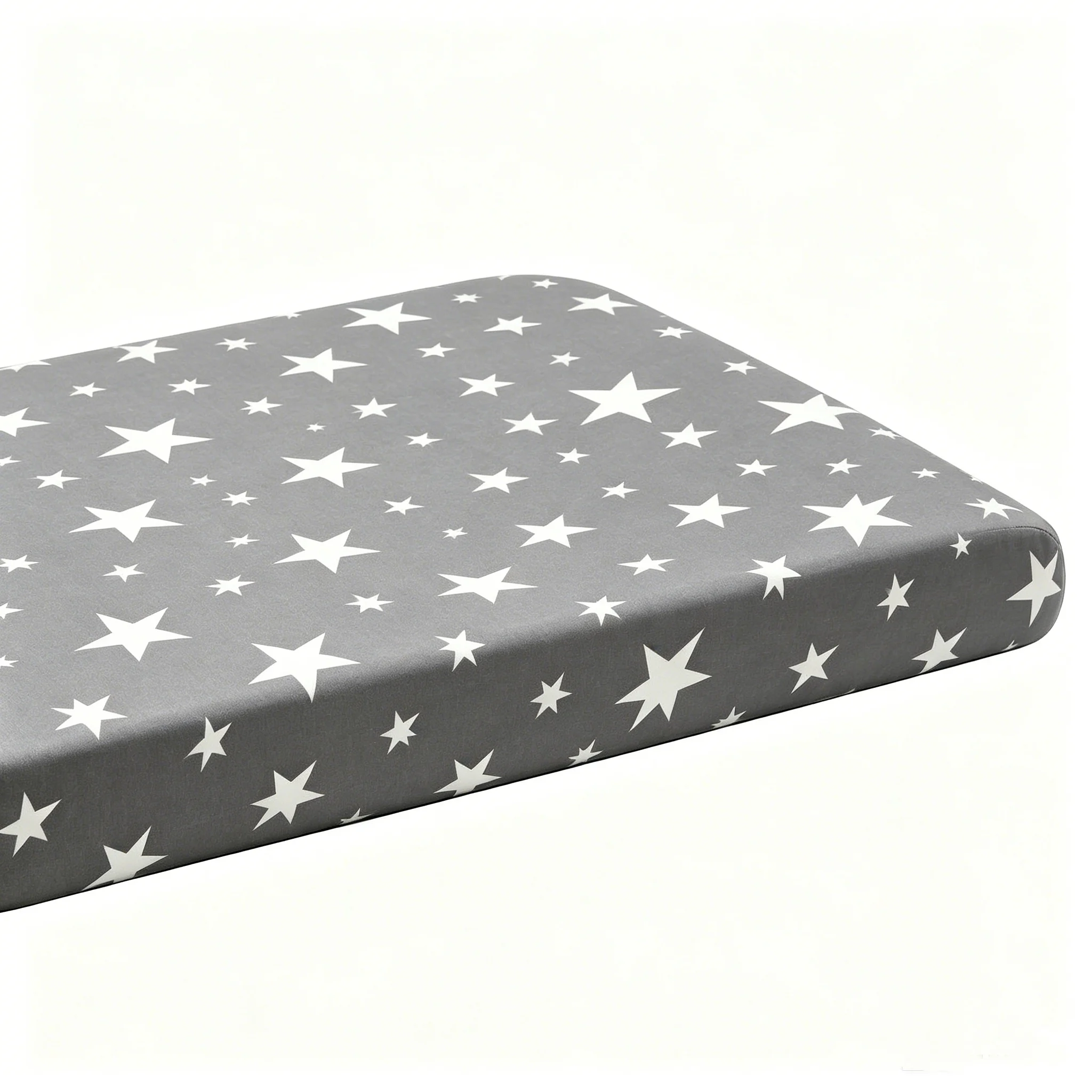 New 1PCS Polyester Cartoon Fitted Crib Sheet Set,Toddler Bed Sheets Mattresses,Changing Pad Cover,Baby Fitted Bassinet Bed Sheet