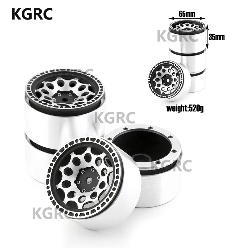 

2.2 inch alloy wheel polar light knife wheel beadlock wheel for 1/10 Crawler Axial SCX10 90046 Traxxas TRX4 Wraith D90 CC01