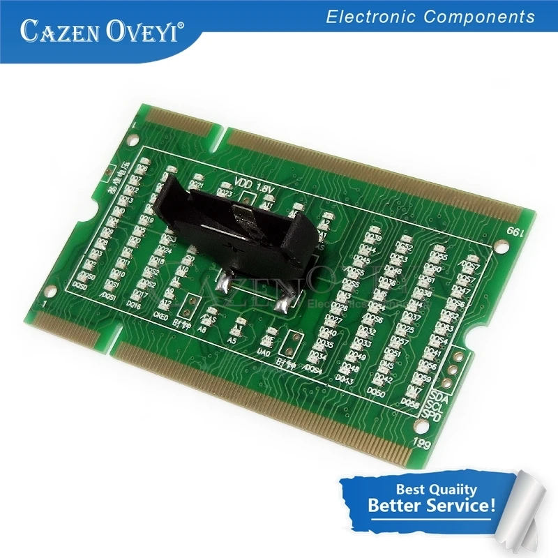 1pcs/lot Laptop Memory DDR2 dual illuminated test card pros and cons to dual-use tester In Stock