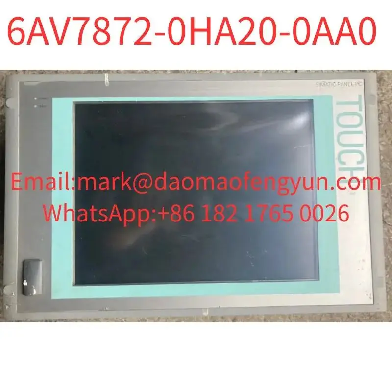 

6AV7872-0HA20-0AA0 Used Tested OK In Good Condition SIMATIC Panel PC 677B 2x10/100/1000 Mbit/s Ethernet