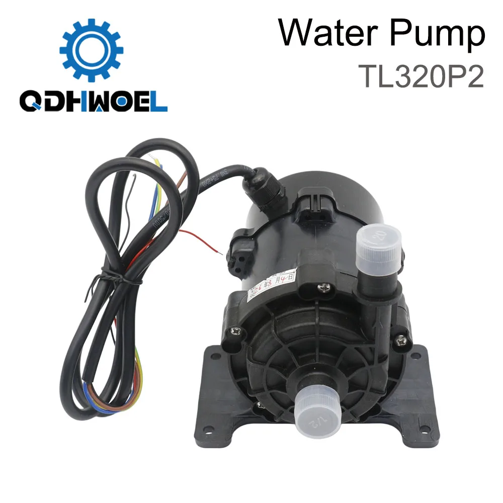 TL320P2 Permanent Magnet Variable Frequency Water Pump 320W 220V 5‑Wire Flow Signal For Laser Chiller Circulation Booster Pump