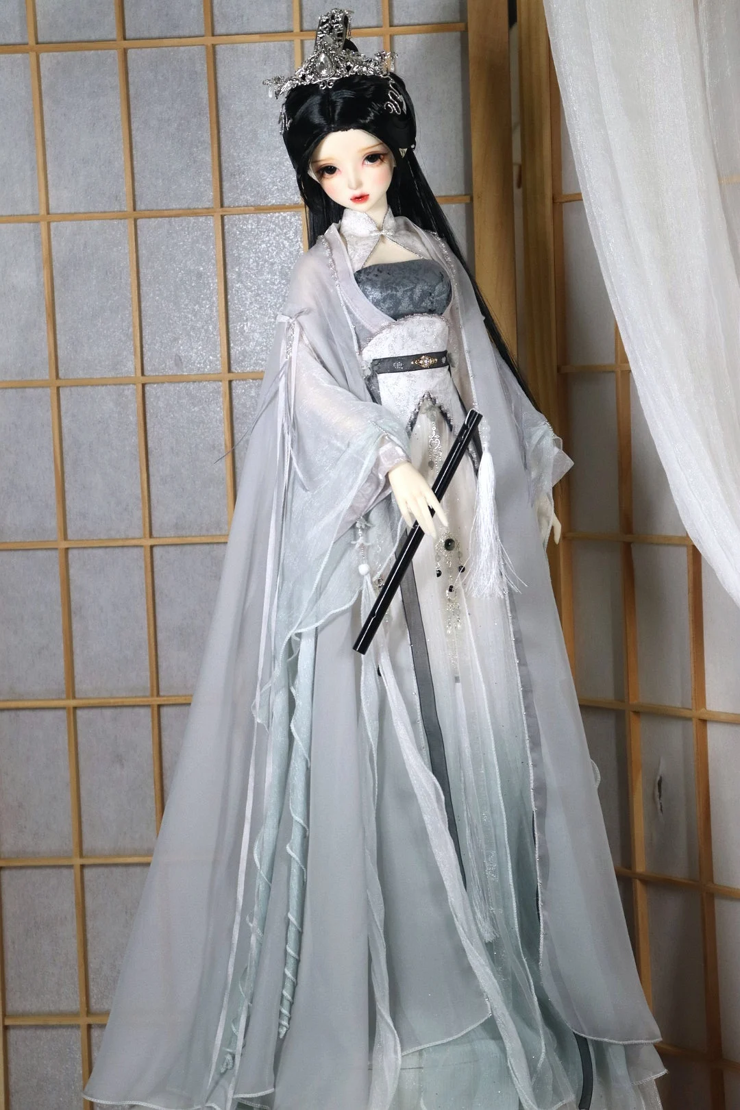 1/4 1/3 Scale BJD Clothes Doll Accessories Chinese Ancient Costume Hanfu Fairy Dress for BJD/SD MSD SD13 Big Girl C1718