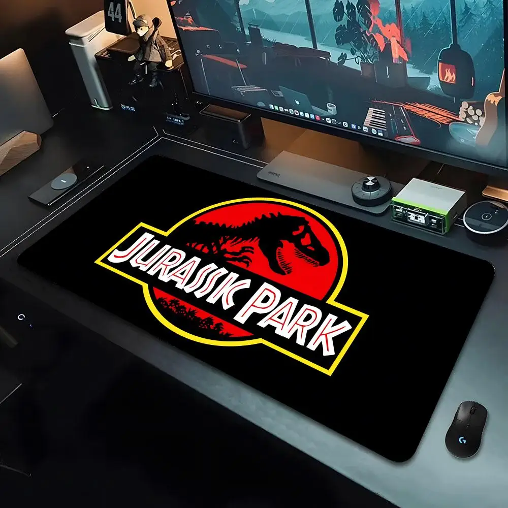 Jurassic Park Mouse Lovely Pad xxxl Gamer Mousepad Large Mouse Mat Natural Rubber Desk Rug PC Desk Mats Design