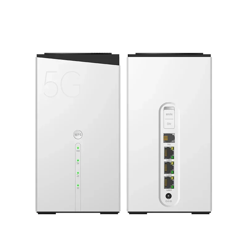 Upgrade 5G CPE R4A Dual-Band OpenWrt Outdoor Modem WiFi 6 AX3000 Router 2.5G WAN Unmatched 300mbps Max Card New WEP Firewall