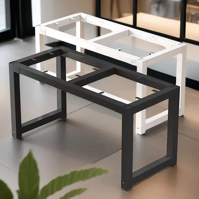 

Полнокадровый стол из кованого железа, 4*4, профиль, рамка для ножек стола из кованого железа, компьютерный стол, рама стола с одним знаком, поддерживает фактор