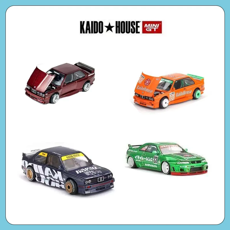 

Kaido House MINIGT 1:64 177 BMW M3 V1 E30162 Nissan Fairlady Z ADVAN покрытие 172 коллекция моделей легкосплавных автомобилей