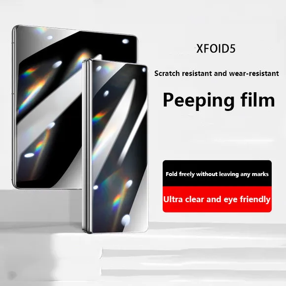 

Anti Spy Screen Protector Film For VIVO X Fold5 Fold 5 Fold3 Pro Fold 3 5G Full Screen Anti-peeping Steel Film