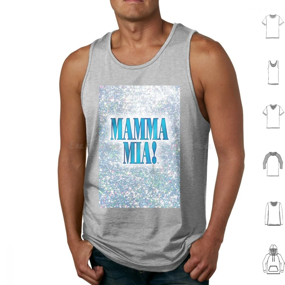 Mia 2 Tank Tops Vest Sleeveless Mia Sophie Donna Mia Greece Bway Broadway Musicals Dancing Queen Meryl Streep Amanda Seyfried