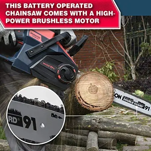 Garden High Quality Cordless Battery Power Tools Electric Chainsaw Machines Saw Chain Tools