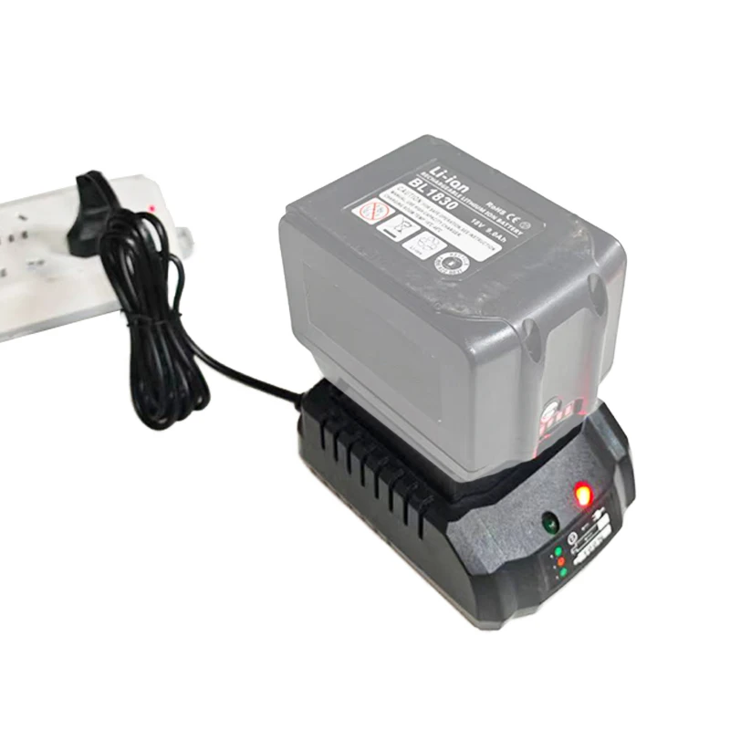 أجزاء أداة الطاقة لماكيتا بطارية ليثيوم 18 فولت BL1830 BL1815 شاحن DC18RC DC18SF DC18RF لبطاريات ليثيوم أيون هونغ سونغ 21 فولت