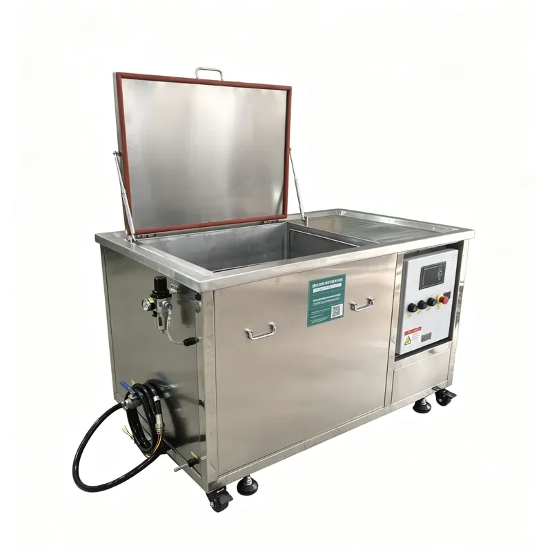 Industrial Electric Explosion Proof Ultrasonic Cleaning Machine Stainless Steel Cabinet 264L Tank Capacity