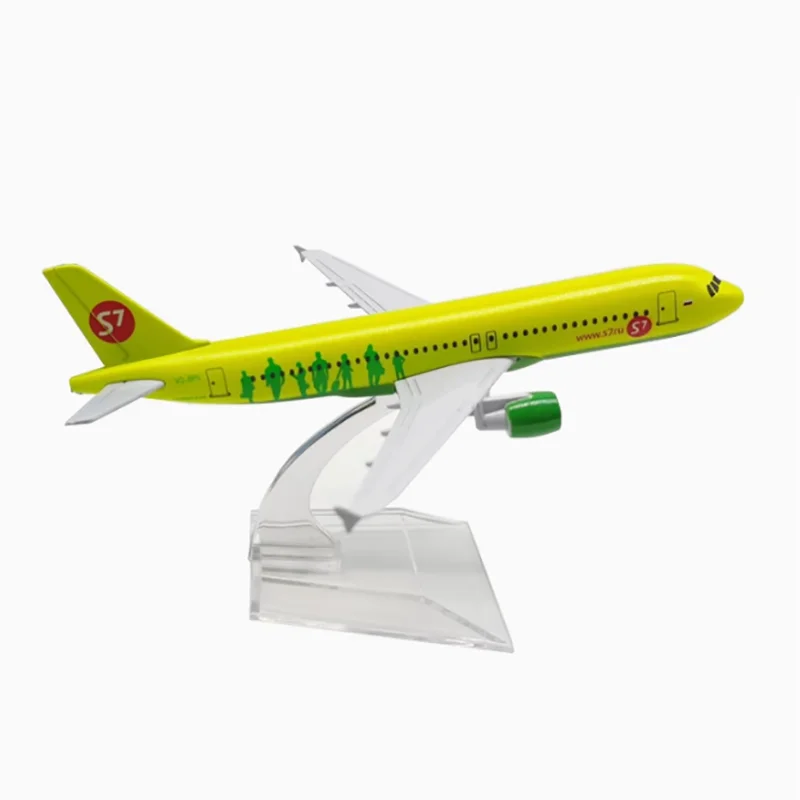 1:400 Scale Siberian Airlines A-320 A320 Aircraft Model Passenger Aircraft Alloy Aircraft Model Commemorative Collection